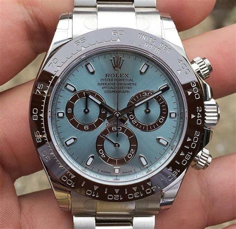 rolex blu daytona|rolex daytona watch blue face.